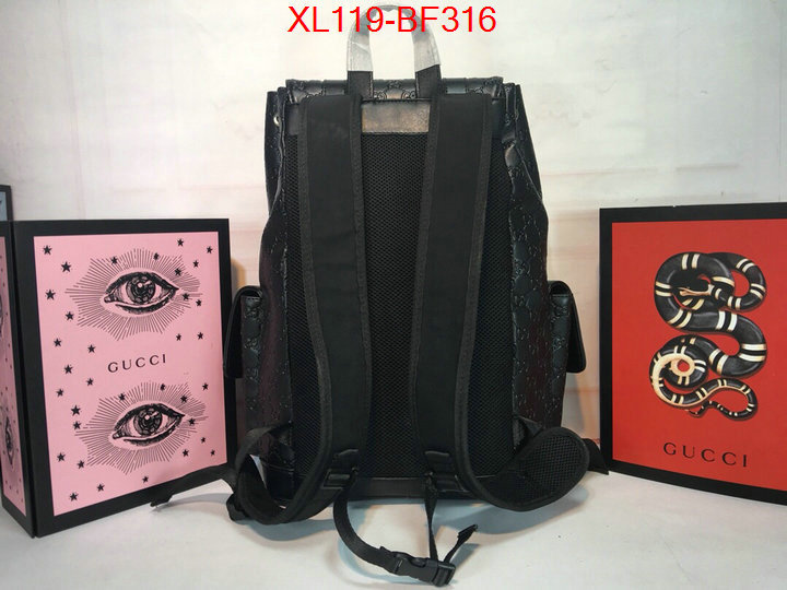 Gucci Bags(4A)-Backpack-,best replica new style ,ID: BF316,$:119USD