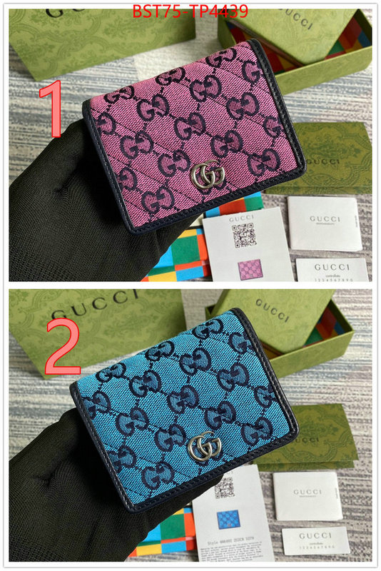 Gucci Bags(TOP)-Wallet-,ID: TP4439,$: 75USD