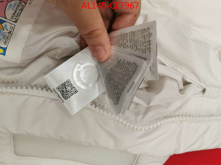 Down jacket Men-Moncler,first copy , ID: CL7967,$: 149USD