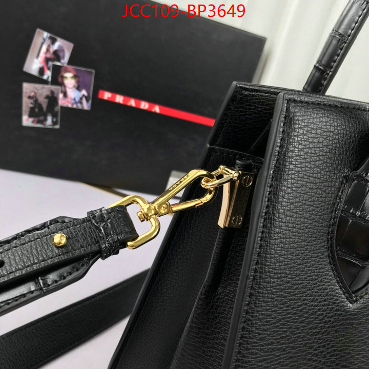 Prada Bags(4A)-Handbag-,2023 replica wholesale cheap sales online ,ID: BP3649,$: 109USD