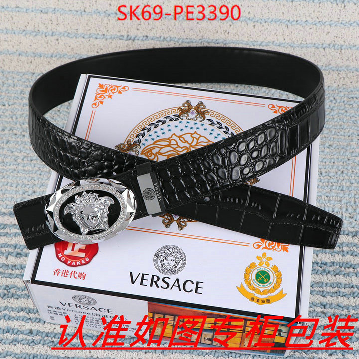 Belts-Versace,what's the best place to buy replica , ID: PE3390,$: 69USD