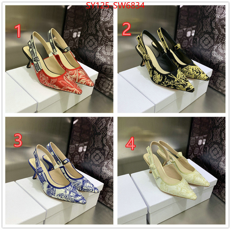 Women Shoes-Dior,replcia cheap from china , ID: SW6834,$: 125USD