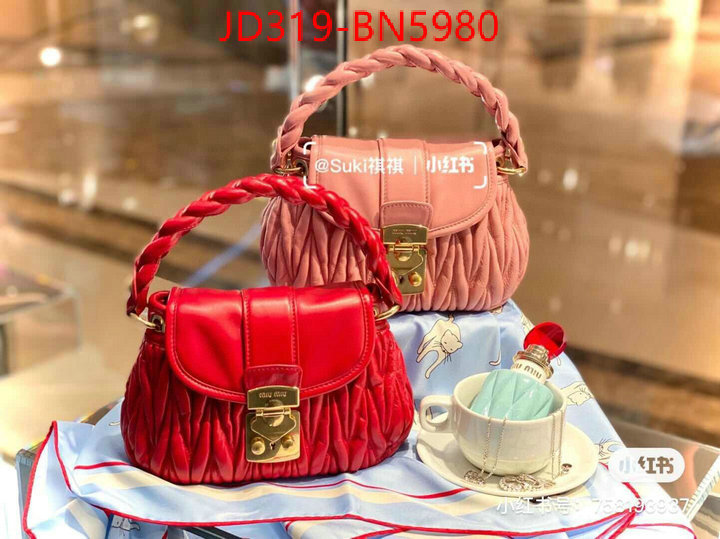 Miu Miu Bags(TOP)-Diagonal-,same as original ,ID: BN5980,$: 319USD