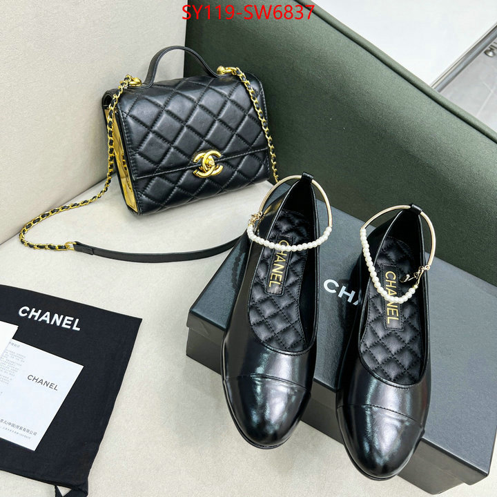 Women Shoes-Chanel,buying replica , ID: SW6837,$: 119USD