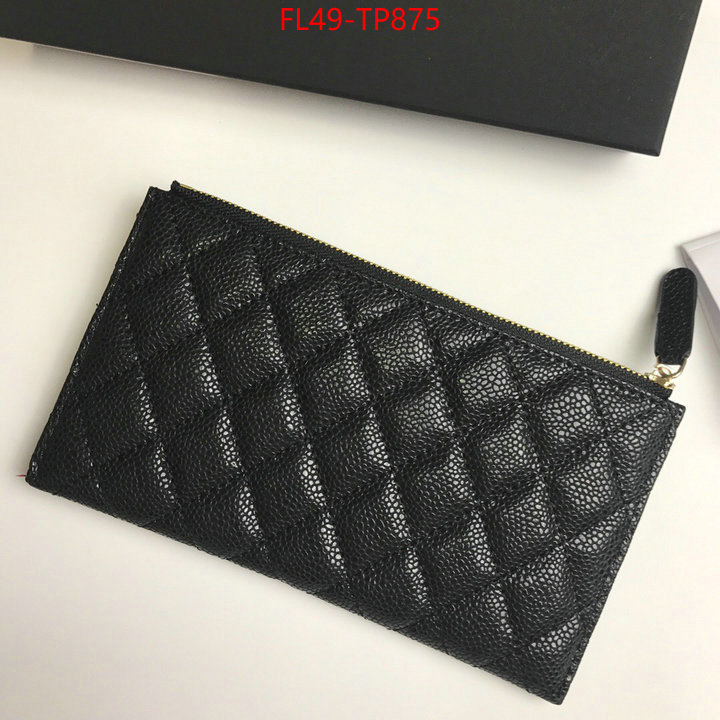 Chanel Bags(4A)-Wallet-,ID: TP875,$: 49USD