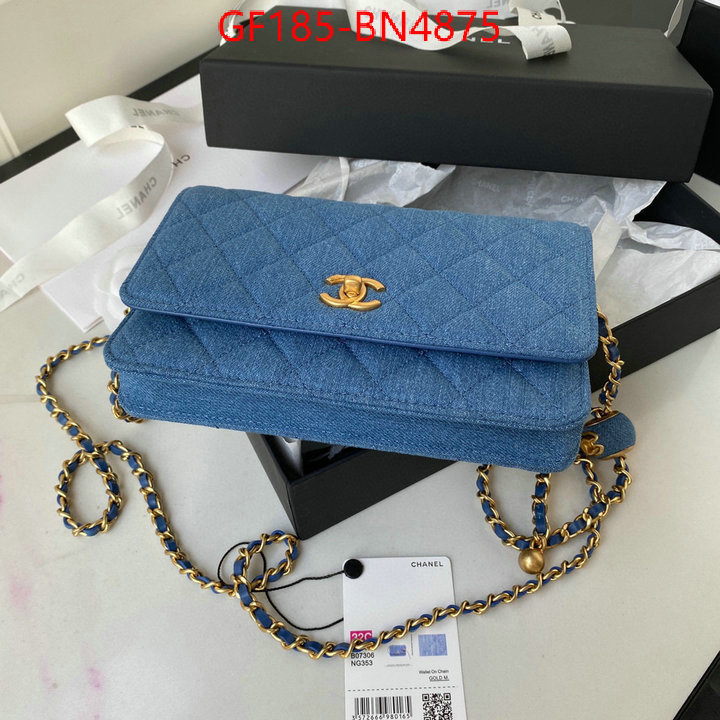 Chanel Bags(TOP)-Diagonal-,ID: BN4875,$: 185USD