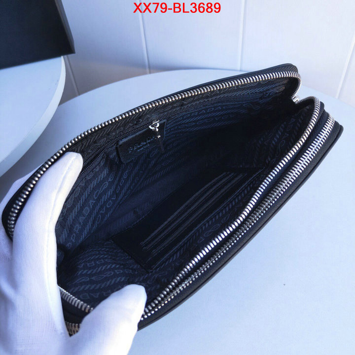 Prada Bags(TOP)-Clutch-,ID: BL3689,$: 79USD