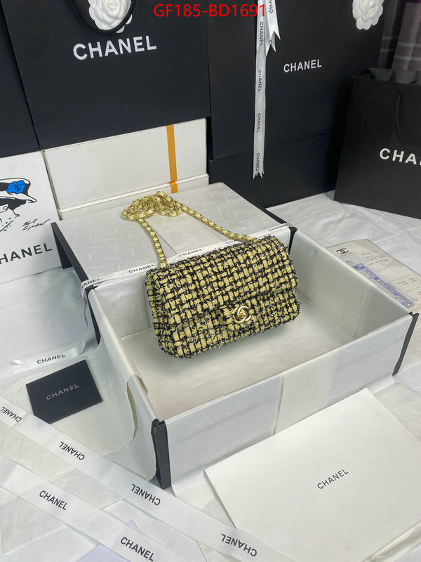 Chanel Bags(TOP)-Diagonal-,ID: BD1691,$: 185USD