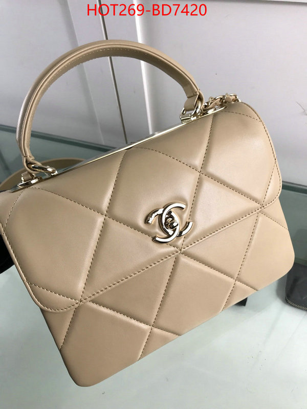 Chanel Bags(TOP)-Diagonal-,ID: BD7420,$: 269USD