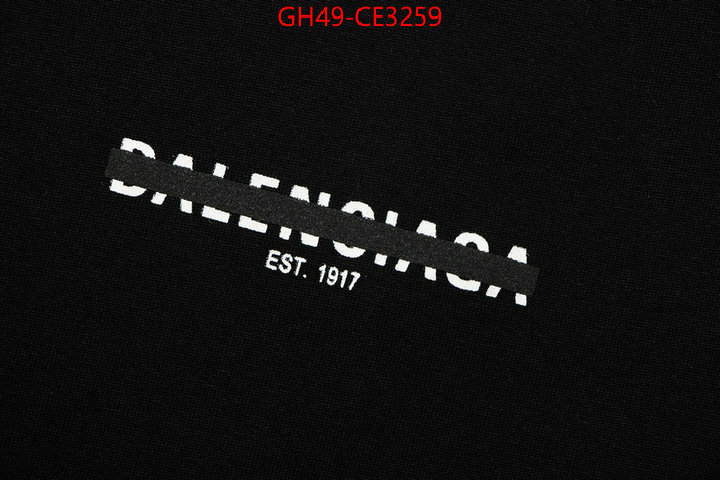 Clothing-Balenciaga,new 2023 , ID: CE3259,$: 49USD