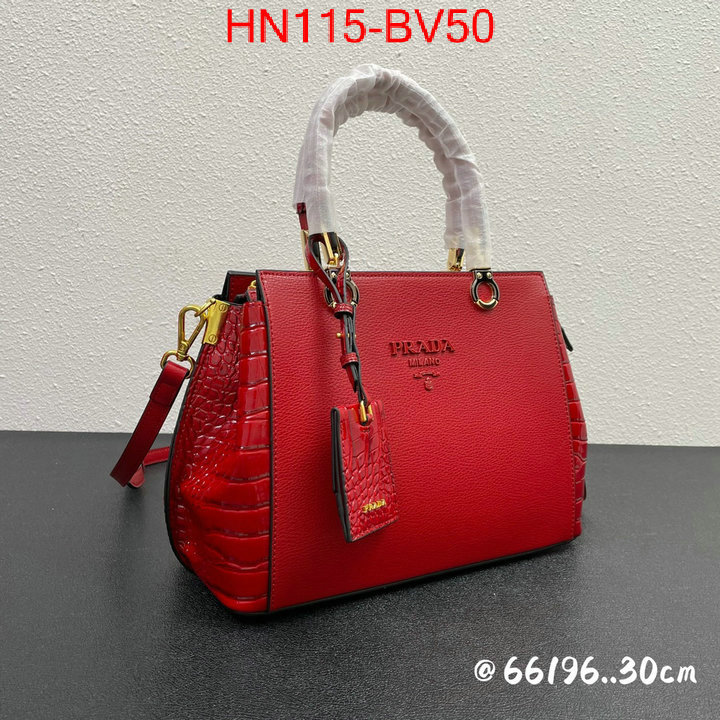 Prada Bags(4A)-Handbag-,best capucines replica ,ID: BV50,$: 115USD