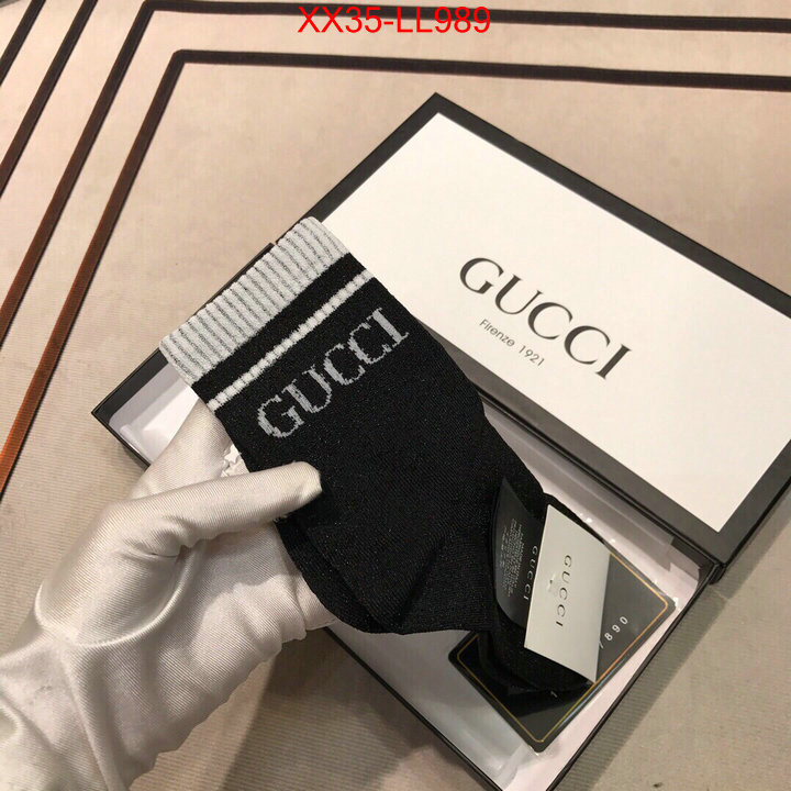 Sock-Gucci,buy cheap , ID: LL989,$:35USD