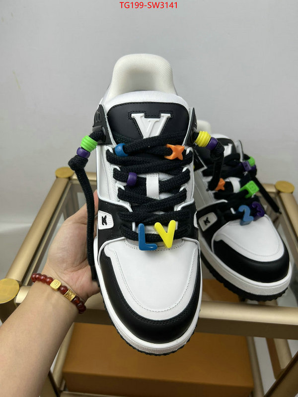 Men Shoes-LV,designer 7 star replica , ID: SW3141,$: 199USD