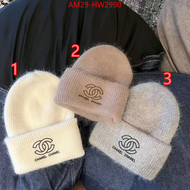 Cap (Hat)-Chanel,is it illegal to buy , ID: HW2990,$: 29USD