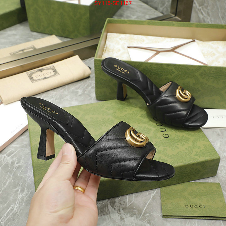 Women Shoes-Gucci,replica how can you , ID: SE1167,$: 115USD