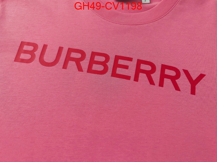 Clothing-Burberry,high quality perfect , ID: CV1198,$: 49USD