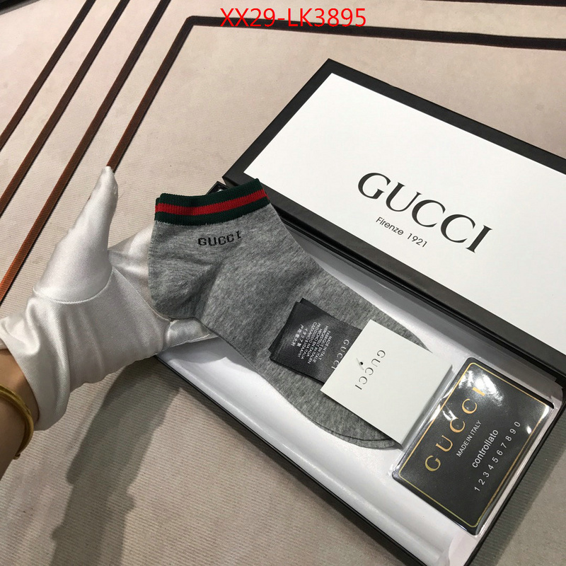 Sock-Gucci,the quality replica , ID: LK3895,$:29USD