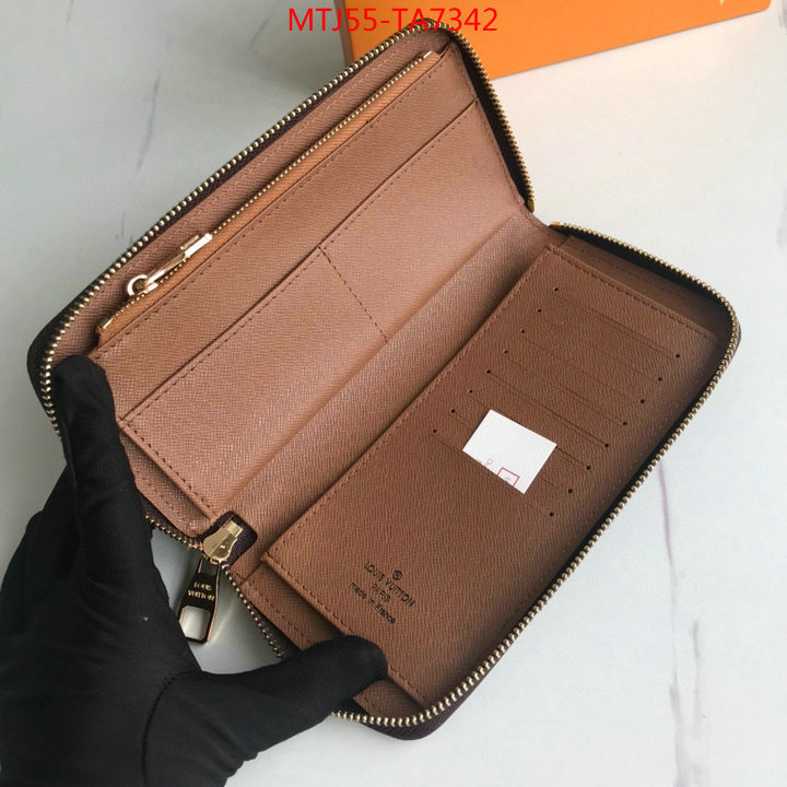 LV Bags(4A)-Wallet,ID: TA7342,$: 55USD