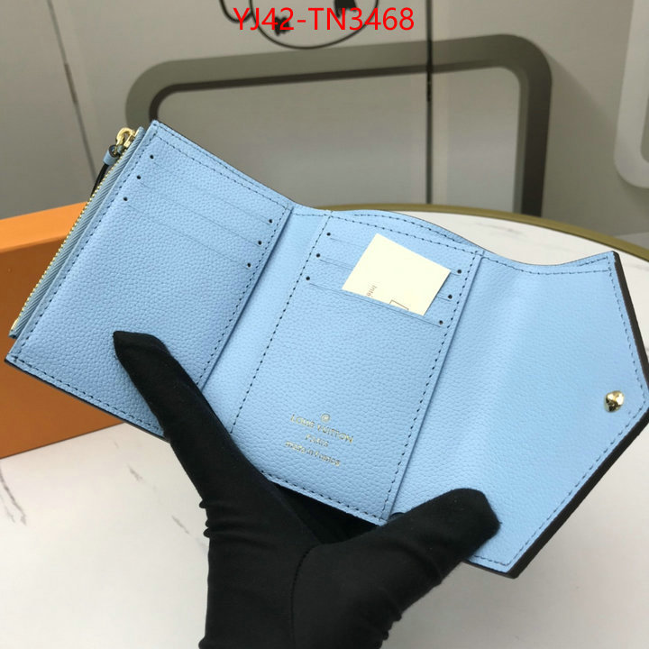 LV Bags(4A)-Wallet,ID: TN3468,$: 42USD