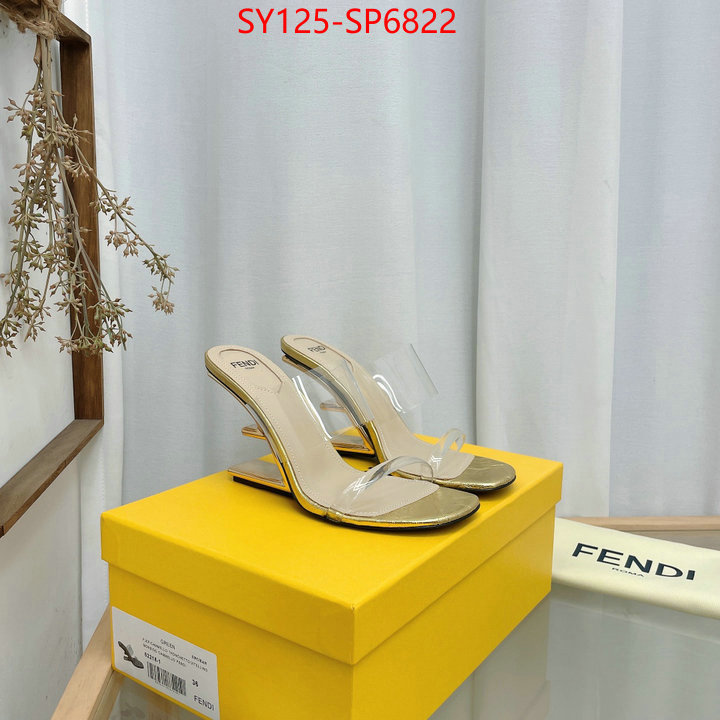 Women Shoes-Fendi,buy best quality replica , ID: SP6822,$: 125USD