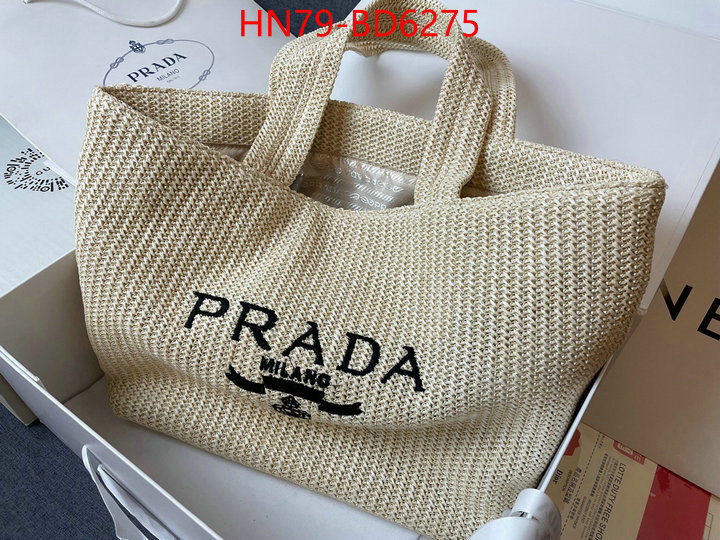 Prada Bags(4A)-Handbag-,designer high replica ,ID: BD6275,$: 79USD