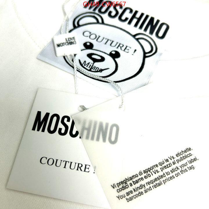 Clothing-Moschino,fashion designer , ID: CW6567,$: 49USD