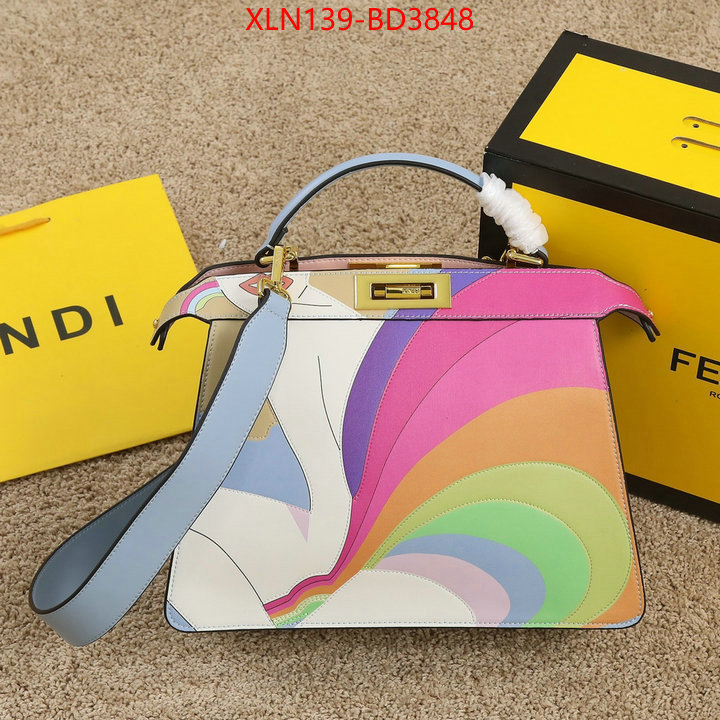 Fendi Bags(4A)-Peekaboo,2023 replica wholesale cheap sales online ,ID: BD3848,$: 139USD