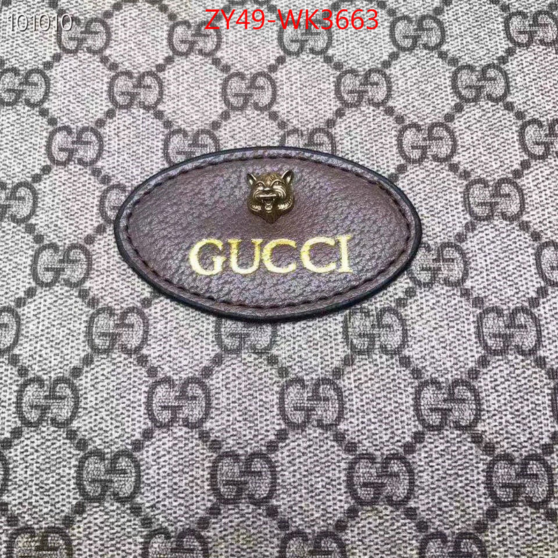 Gucci Bags(4A)-Clutch-,the best designer ,ID: WK3663,$:49USD