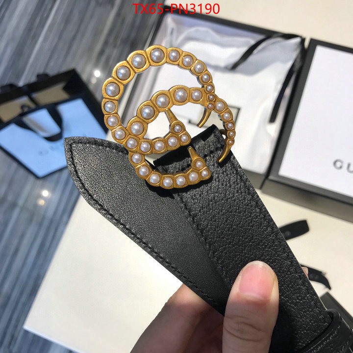 Belts-Gucci,website to buy replica , ID: PN3190,$: 65USD