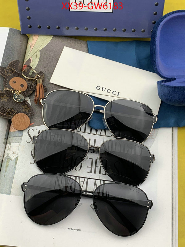 Glasses-Gucci,replica 1:1 , ID: GW6183,$: 39USD