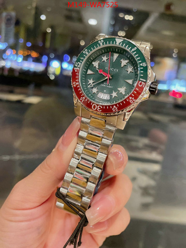 Watch(4A)-Gucci,find replica ,ID: WA7525,$: 149USD