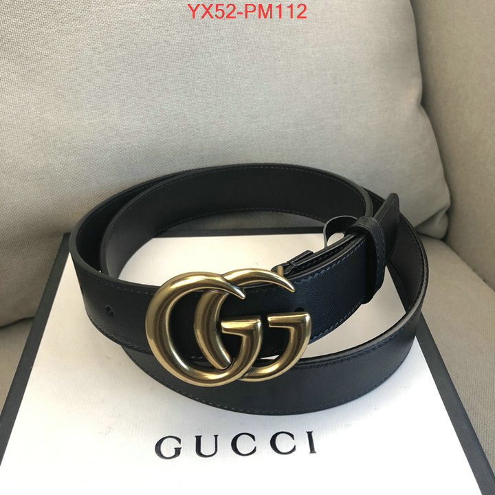 Belts-Gucci,top , ID: PM112,$:52USD