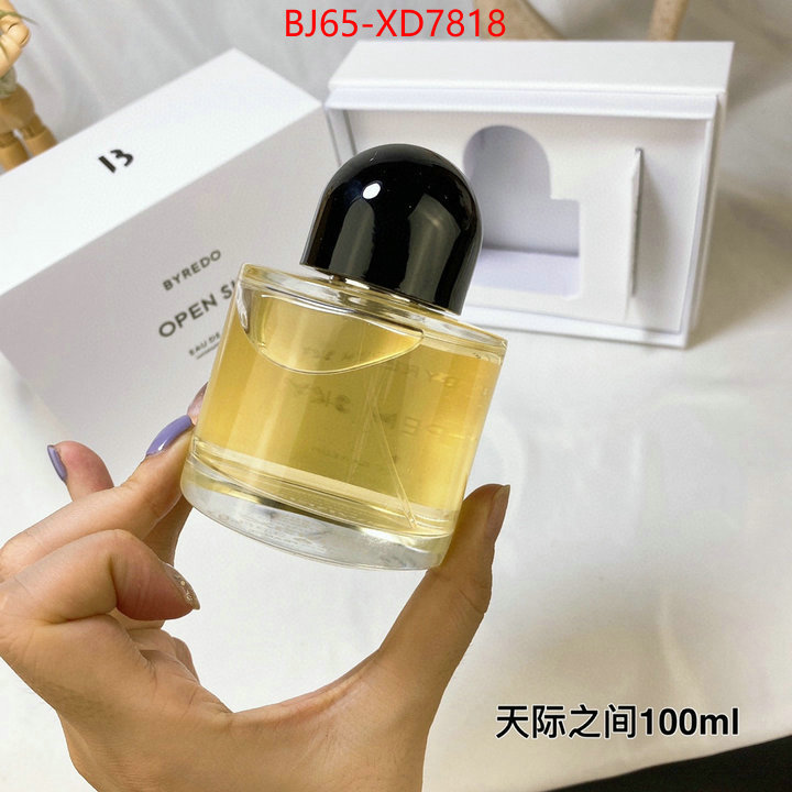 Perfume-Byredo,2023 luxury replicas , ID: XD7818,$: 65USD