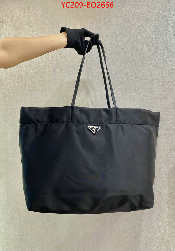 Prada Bags(TOP)-Handbag-,ID: BO2666,$: 209USD