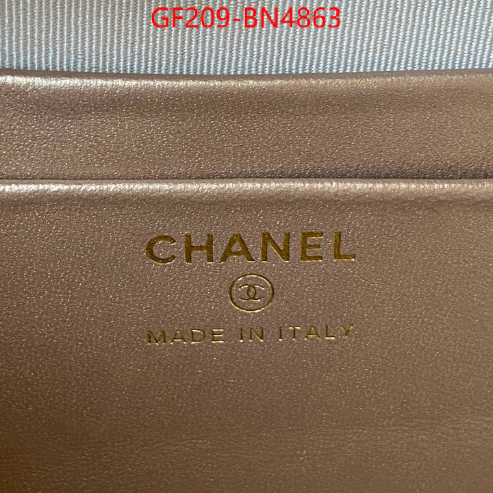 Chanel Bags(TOP)-Diagonal-,ID: BN4863,$: 209USD