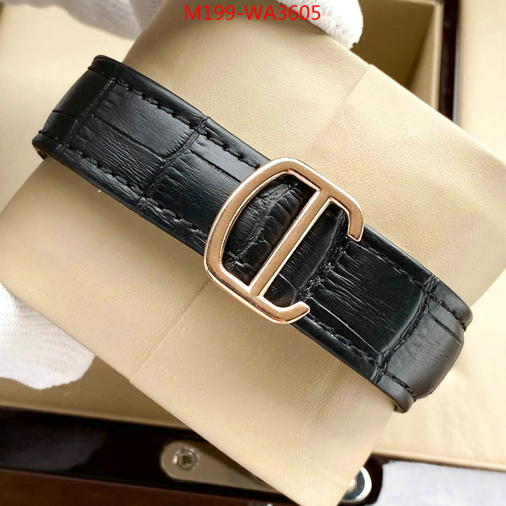 Watch(4A)-Cartier,most desired , ID: WA3605,$: 199USD