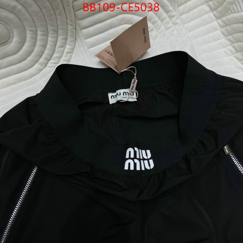 Clothing-MIU MIU,highest product quality , ID: CE5038,$: 109USD