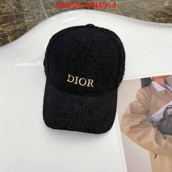 Cap (Hat)-Dior,2023 replica , ID: HN4914,$: 29USD