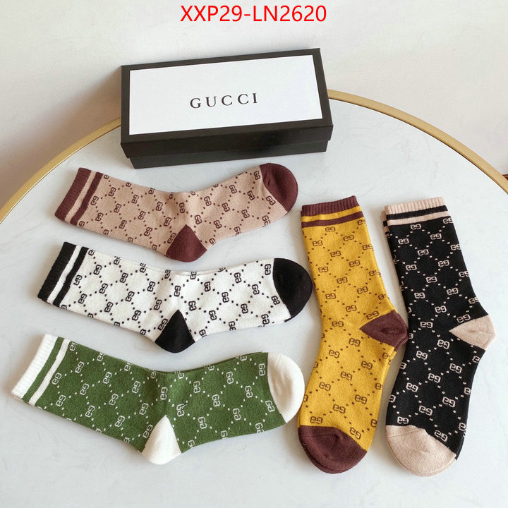 Sock-Gucci,from china 2023 , ID: LN2620,$: 29USD