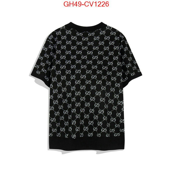 Clothing-Gucci,cheap online best designer , ID: CV1226,$: 49USD