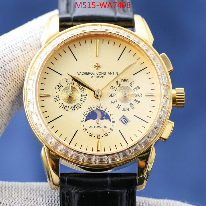 Watch(4A)-Vacheron Constantin,high quality aaaaa replica ,ID: WA7498,$: 515USD