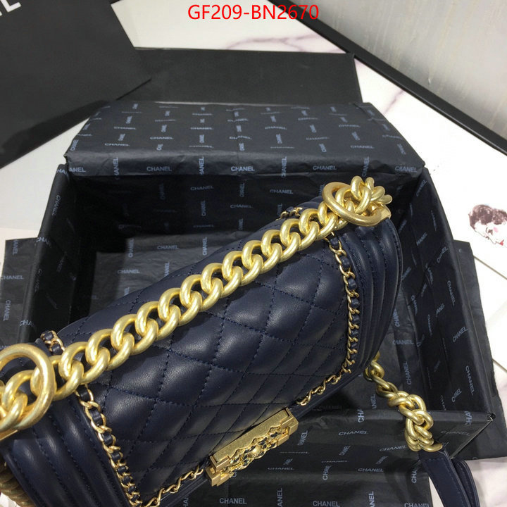 Chanel Bags(TOP)-Diagonal-,ID: BN2670,$: 209USD