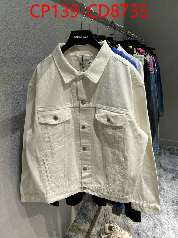 Clothing-Balenciaga,top sale , ID: CD8735,$: 139USD