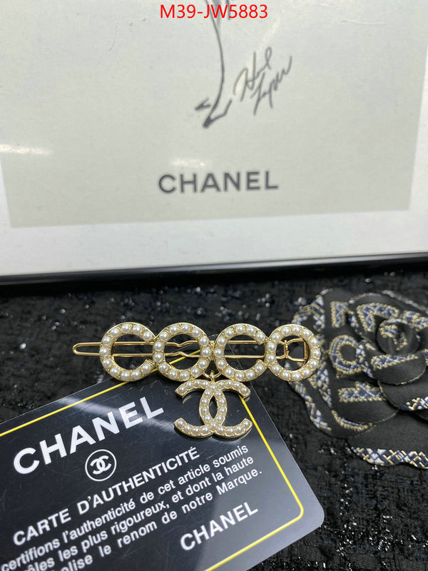 Hair band-Chanel,website to buy replica , ID: JW5883,$: 39USD