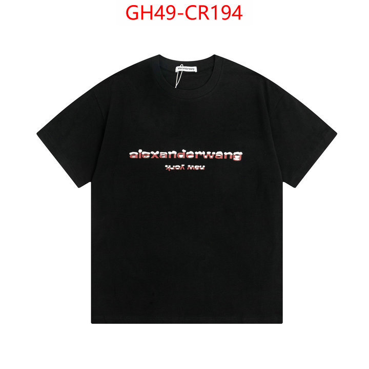 Clothing-Alexander Wang,luxury shop , ID: CR194,$: 49USD