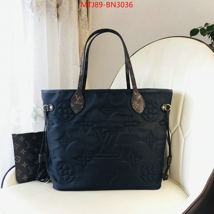 LV Bags(4A)-Neverfull-,where to buy replicas ,ID: BN3036,$: 89USD