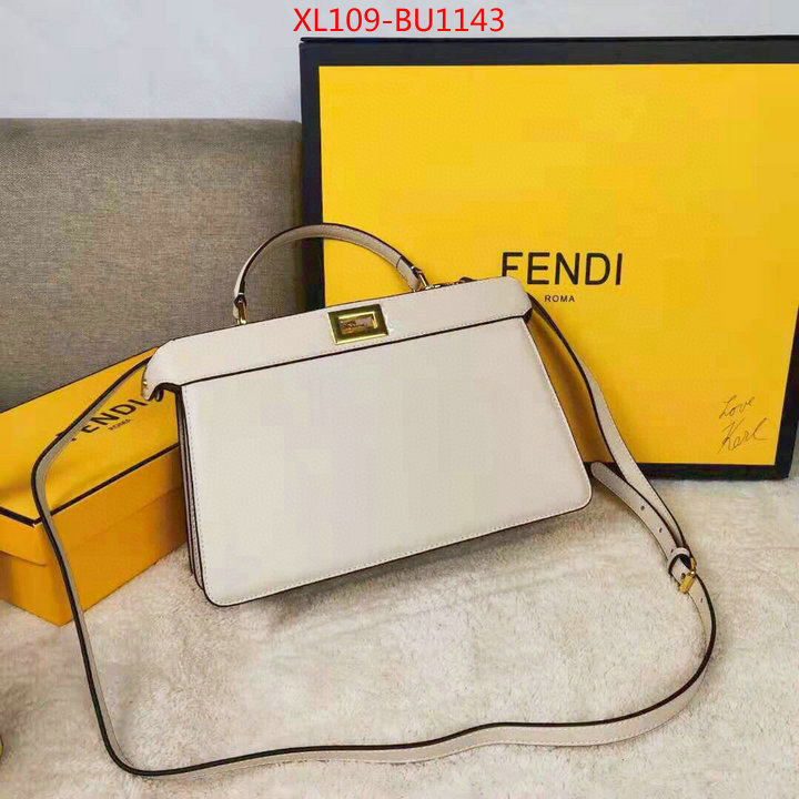 Fendi Bags(4A)-Peekaboo,2023 luxury replicas ,ID: BU1143,$: 109USD