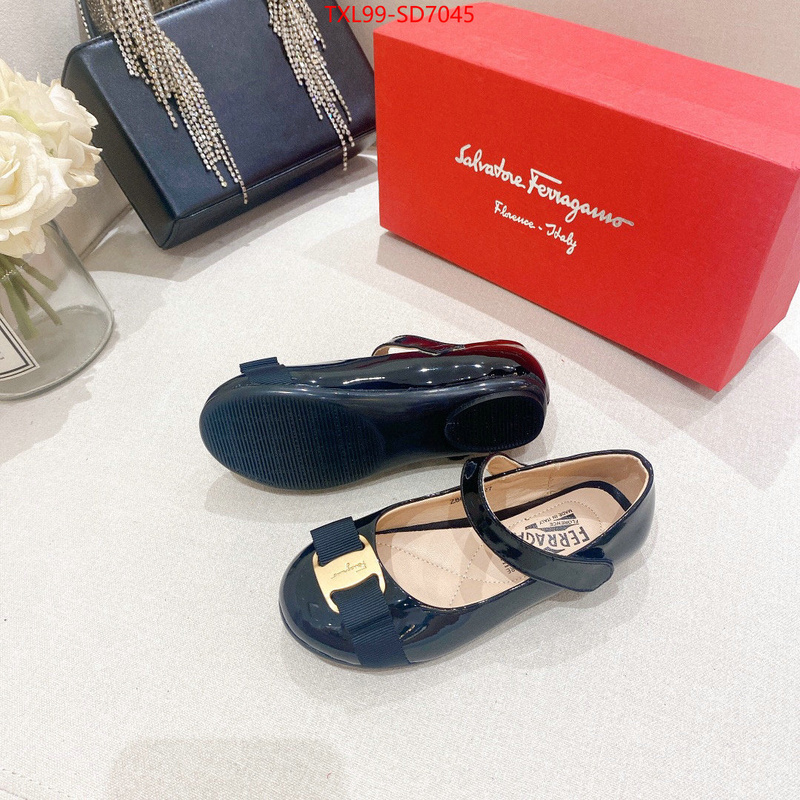 Kids shoes-Ferragamo,quality aaaaa replica , ID: SD7045,$: 99USD