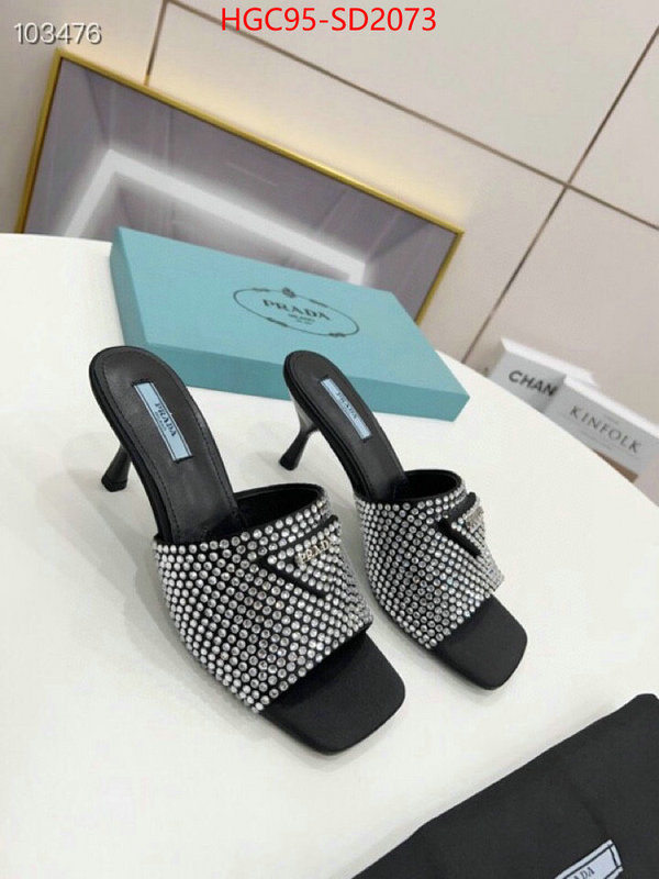 Women Shoes-Prada,wholesale replica shop , ID: SD2073,$: 95USD