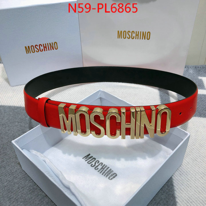 Belts-MOSCHINO,new 2023 , ID: PL6865,$: 59USD